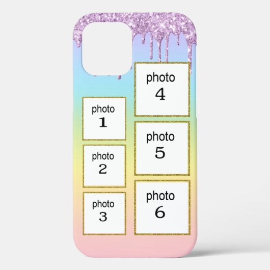 Iphone six Photo Collage Iphone Case (Achterkant)
