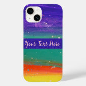 iPhone - Sunset Painting Hoesje-Mate iPhone Case (Achterkant)