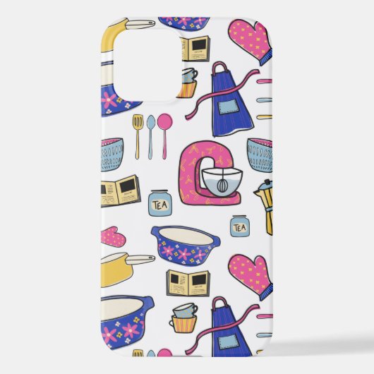 iPhone-tas met keukengereedschap iPhone Hoesje (Achterkant)