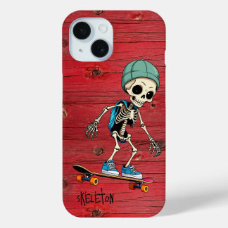  iPhone Telefoon Case Skelet Rustiek