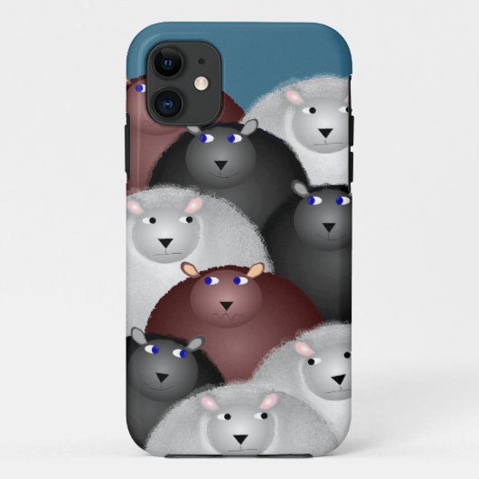 iPhone tellende schapenkast Case-Mate iPhone Case (Achterkant)