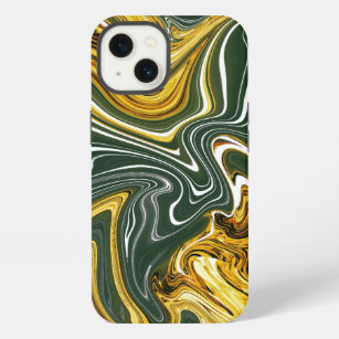 iphone Tough phone case, biomorphic art Patroon iPhone 13 Hoesje