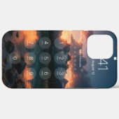 iPhone-vergrendelscherm Wachtwoord Bergmeer Zonson Case-Mate iPhone Case (Achterkant (horizontaal))