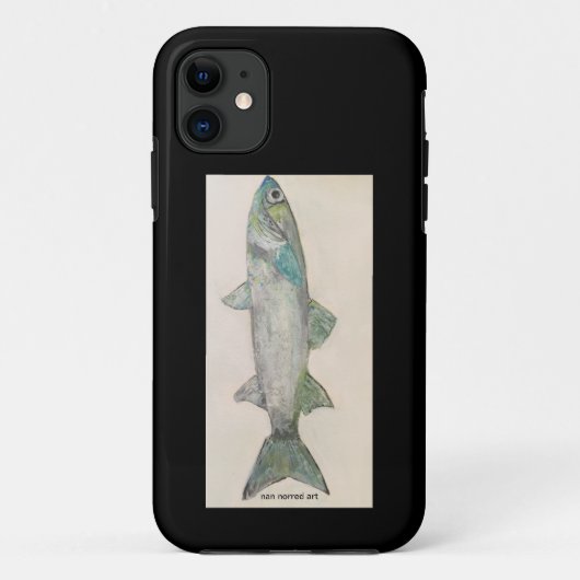 iPhone Vissen Hoesje (Achterkant)