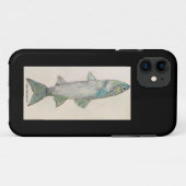 iPhone Vissen Hoesje (Achterkant (horizontaal))