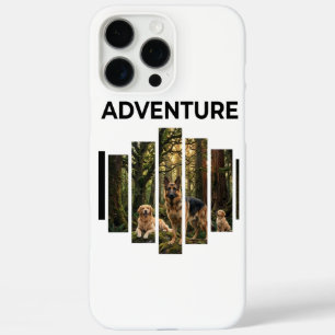 iPhone voor Duitse Herders & Golden Retriever hond 16 Pro Max Hoesje