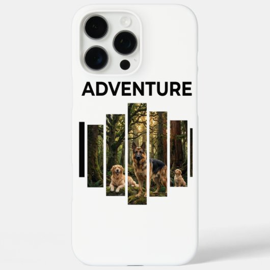 iPhone voor Duitse Herders & Golden Retriever hond Case-Mate iPhone Case (Achterkant)