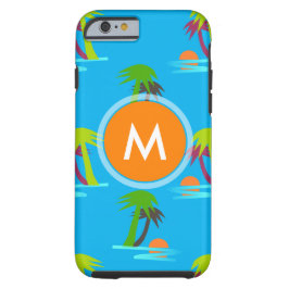 Iphone voor palmboom - zonnehemeleppatroon Zee Case-Mate iPhone Case