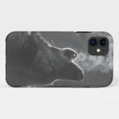 iPhone Wolf Hoesje (Achterkant (horizontaal))