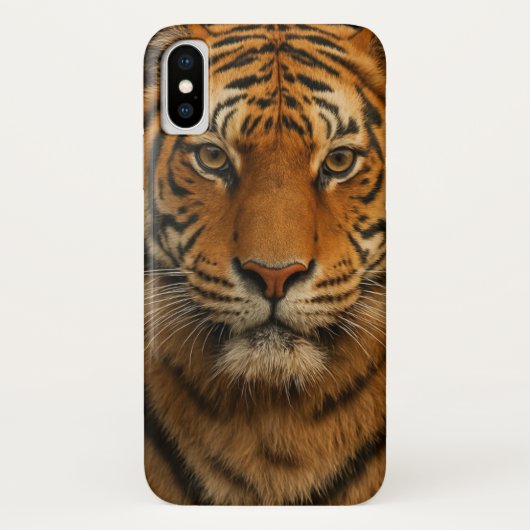 iPhone x case Tiger (Achterkant)
