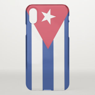 iPhone X deflector-hoesje met vlag Cuba iPhone X Hoesje
