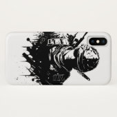 Iphone x hoesje (Achterkant (horizontaal))