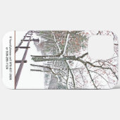 iPhone X hoesje (10 telefoon) (Achterkant (horizontaal))