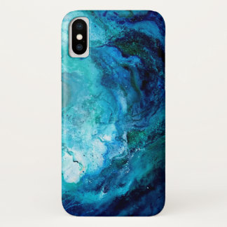 Iphone X-hoesje, Blauwe Oceaan Golf Case-Mate iPhone Case