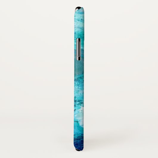 Iphone X-hoesje, Blauwe Oceaan Golf Case-Mate iPhone Case (Achterkant / rechts)