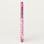 iPhone X hoesje is moeilijk. Roze vrede in meerder (Achterkant/links)