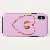 iPhone X hoesje, vlinders in het hart - Dans met m Case-Mate iPhone Case (Achterkant (horizontaal))