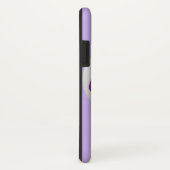 iPhone X Hoesje, Voetbal, Paars, persoonlijk Case-Mate iPhone Case (Achterkant / rechts)