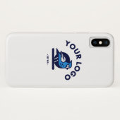 iPhone X Hoesje - Zelden daar (Achterkant (horizontaal))