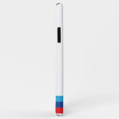 iPhone X, M Stripe BMW iPhone Case (Achterkant/rechts)