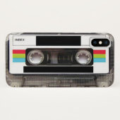 Iphone X Mixtape-telefoondraagtas Case-Mate iPhone Case (Achterkant (horizontaal))