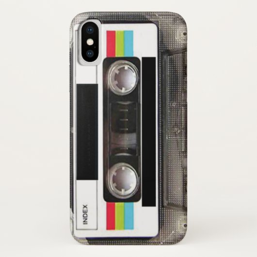 Iphone X Mixtape-telefoondraagtas Case-Mate iPhone Case (Achterkant)
