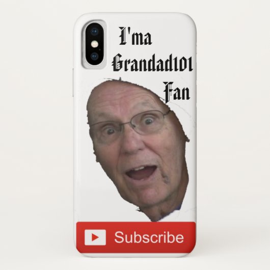 Iphone X Opa101 Hoesje (Achterkant)