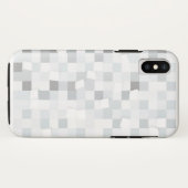 iPhone X White Abstract Design Hoesje (Achterkant (horizontaal))