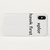 iphone x xplor hoesje (Achterkant (horizontaal))