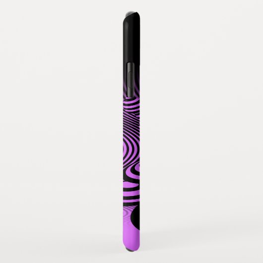 iPhone XR cover Magic Mushrooms optisch ontwerp (Achterkant/rechts)