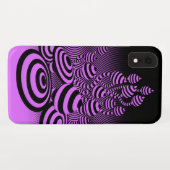 iPhone XR cover Magic Mushrooms optisch ontwerp (Achterkant (horizontaal))
