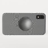 iPhone XR geometrische optische kunst patroon cove Case-Mate iPhone Case (Achterkant (horizontaal))