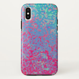 iPhone XS Hoesje Kleurrijk Gecorrodeerd