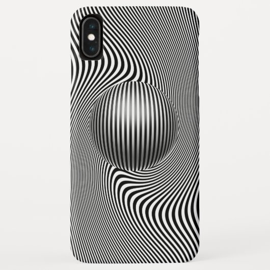 iPhone XS Max geometrische optische kunst patroon Case-Mate iPhone Case (Achterkant)