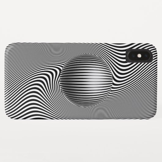 iPhone XS Max geometrische optische kunst patroon Case-Mate iPhone Case (Achterkant (horizontaal))