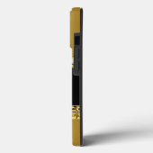 iPhone Zwart Bloemmotief Nepgoud Case-Mate iPhone Case (Achterkant / Links)