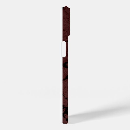 iPhone zwart & gouden schedel grunge cover (Achterkant / Rechts)