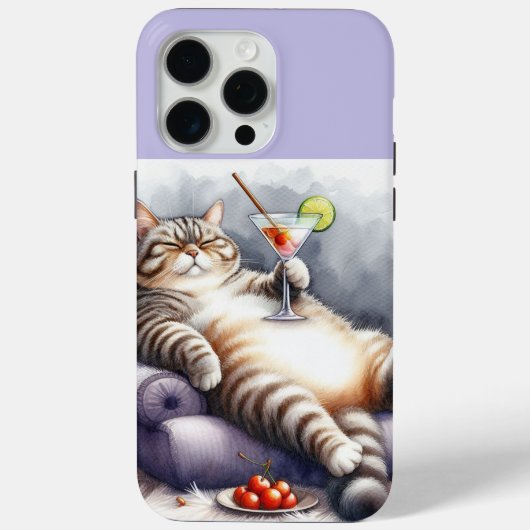 iPhoneceltelefoon, hoesje met paarse bloemen (Achterkant)