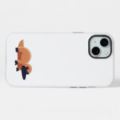 Iphonpas van een klein Ornithorync iPhone Hoesje (Achterkant horizontaal)