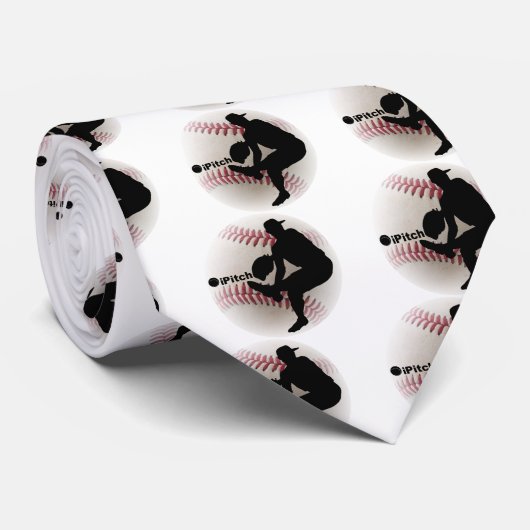 iPitch Baseball Stropdas (Opgerold)