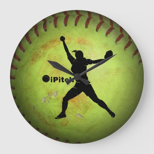 iPitch Fastpitch Softbal Grote Klok (Voorkant)