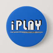 iPlay Fluit Ronde Button 7,6 Cm (Voorkant)