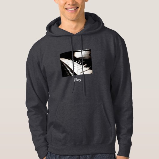 iPlay Piano Keys Hoodie (Voorkant)