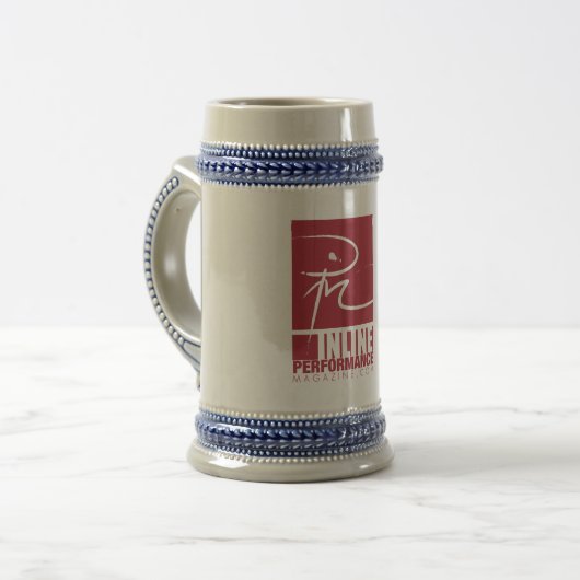 IPM Logo Stein Bierpul (Voorkant links)