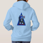 IPO 3 Club Woman's Fleece Pullover Hoodie (Achterkant)