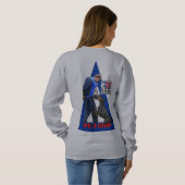 IPO 3 Club Woman's Raglan Sweatshirt (Achterkant volledig)
