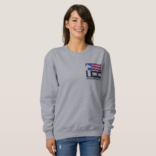 IPO 3 Club Woman's Raglan Sweatshirt (Voorkant volledig)