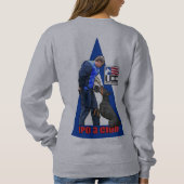 IPO 3 Club Woman's Raglan Sweatshirt (Achterkant)