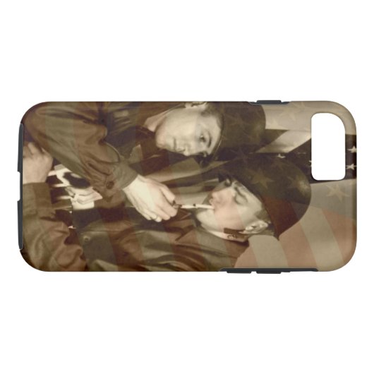  iPod-draagtas voor militair Afbeelding Case-Mate iPhone Case (Achterkant (Horizontaal))