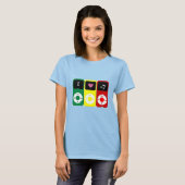 Ipod Music Lovers T-shirt (Voorkant volledig)
